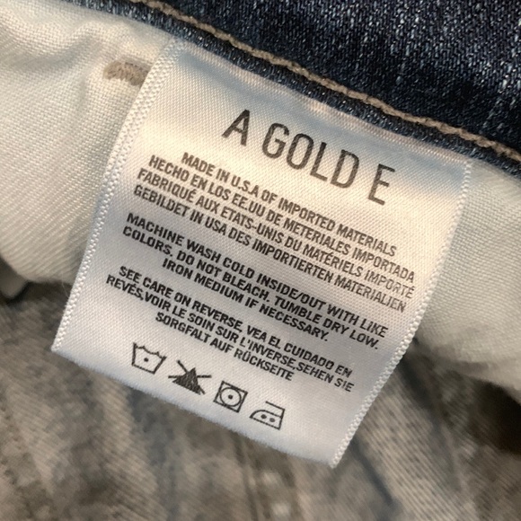 AGOLDE Sophie High Rise Skinny Distressed Jeans - Picture 15 of 16